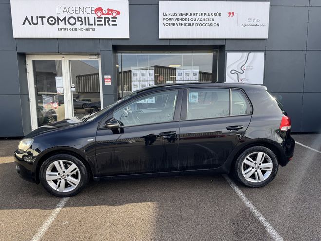 Volkswagen Golf VI 1.6l TDI 105ch Match Noir de 2013