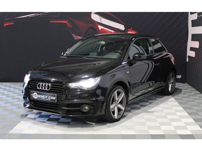 Audi A1 S line - 1.2 TFSI - 86cv- Visible dans n NOIR de 2013