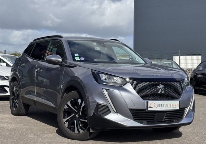 Peugeot 2008 1.2 130 CH EAT8 ALLURE CAMERA GPS CARPLA Gris de 2021