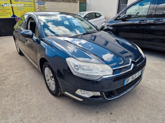 Citroen C5 1.6 hdi 110ch payer en 4x sans frais Bleu de 2008