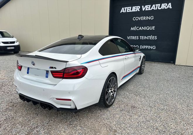 BMW M4 coupe 3.0 431ch pack carbonne echappemen Blanc de 2015