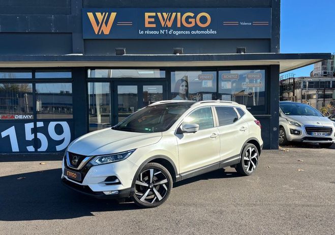 Cliquer pour voir la photo suivante Nissan Qashqai +2 phase 2 1.2 turbo 115ch finition tekna s Blanc de 2018