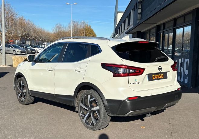 Nissan Qashqai +2 phase 2 1.2 turbo 115ch finition tekna s Blanc de 2018