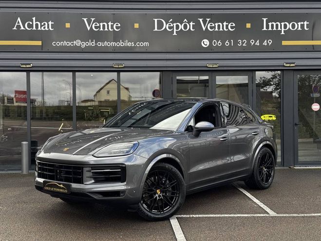 Porsche Cayenne Coupe 3.0 V6 470ch E-Hybrid Gris Quartz M�tallis� de 2024