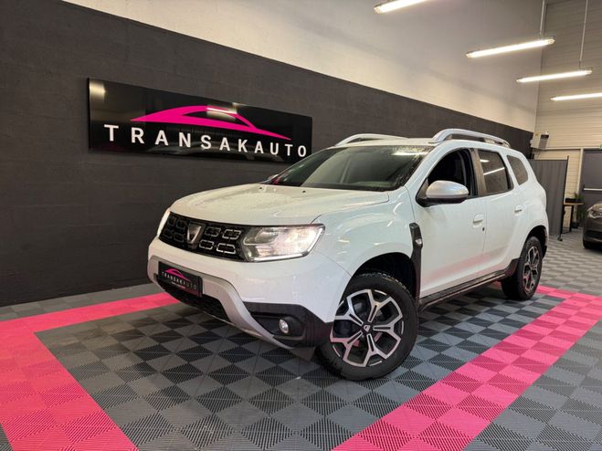 Cliquer pour voir la photo suivante Dacia Duster GPL 100 4x2 Prestige / Suivi Complet Blanc de 2020