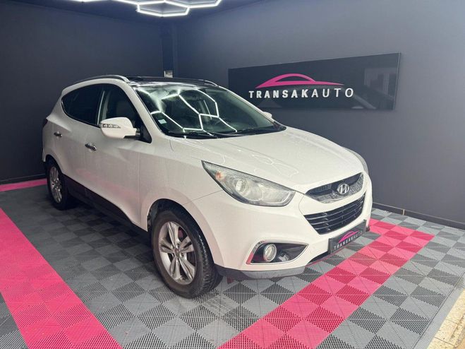 Hyundai Ix35 2.0 CRDi 136 4WD Pack Premium / toit ouv Blanc de 2011