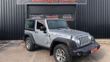 Jeep Wrangler RUBICON 2.8 CRD BVA 200 CV 2015 d'occasion a Illange (57)