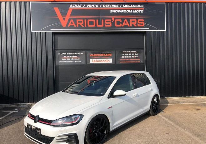 Volkswagen Golf VII 2.0 TSI 245CH GTI PERFORMANCE DSG7 Blanc de 2019