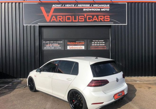 Volkswagen Golf VII 2.0 TSI 245CH GTI PERFORMANCE DSG7 Blanc de 2019