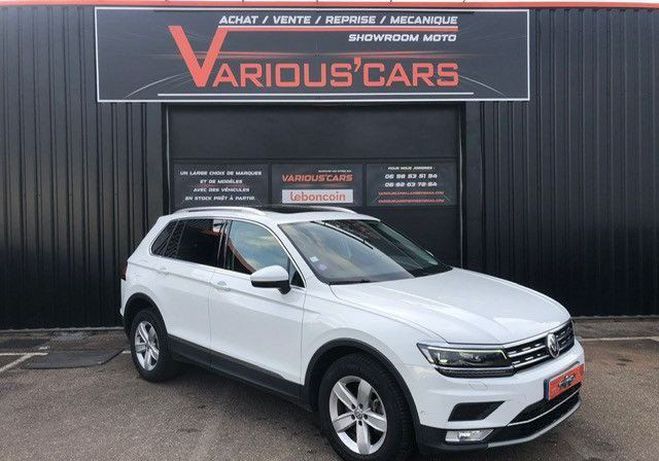 Volkswagen Tiguan 2.0 TSI 180CH BLUEMOTION TECHNOLOGY CARA Blanc de 2016