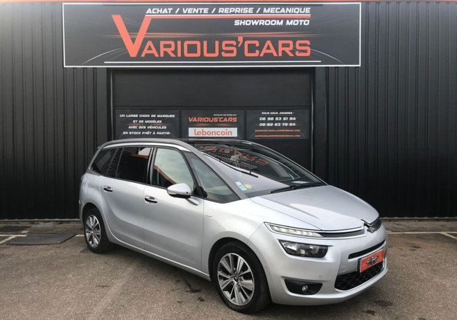 Citroen C4 Picasso GRAND 1.6 HDI 110 FAP EXCLUSIVE 7PL Gris de 2013
