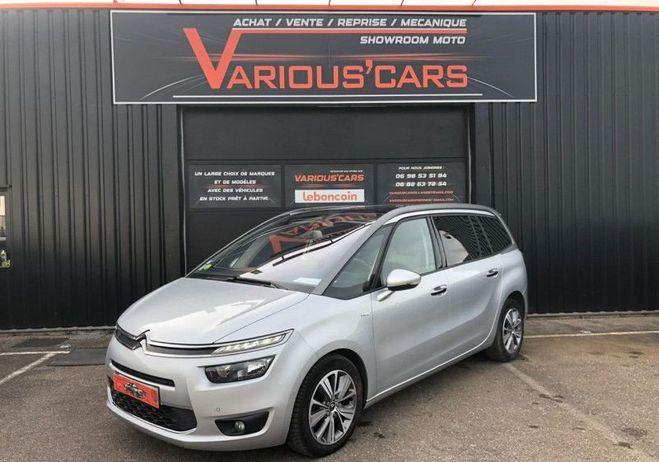 Citroen C4 Picasso GRAND 1.6 HDI 110 FAP EXCLUSIVE 7PL Gris de 2013