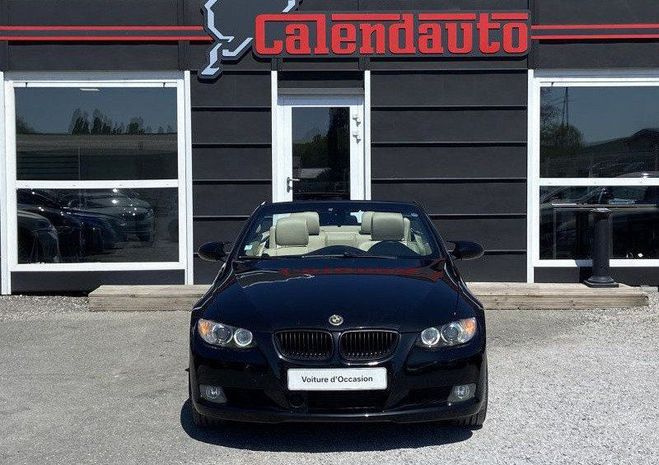 BMW Serie 3 CABRIOLET (E93) 335IA 306CH LUXE Noir de 2007
