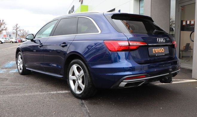 Audi A4 avant 2.0 35 tdi 165ch hybrid ambition l Bleu de 2020