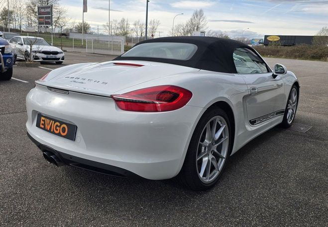 Porsche Boxster (981) 2.7 265ch pdk cuir etendu-sieges e Blanc de 2015