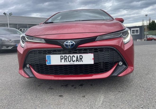 Toyota Corolla 122H DESIGN MY21 Rouge de 2021