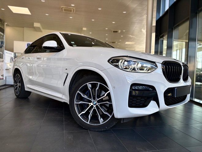 BMW X4 30d - XDRIVE 286CH M SPORT LOA 590 euros Blanc de 2020