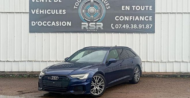 Audi S6 avant 56 TDI 349 ch Quattro Tiptronic 8 Bleu de 2019