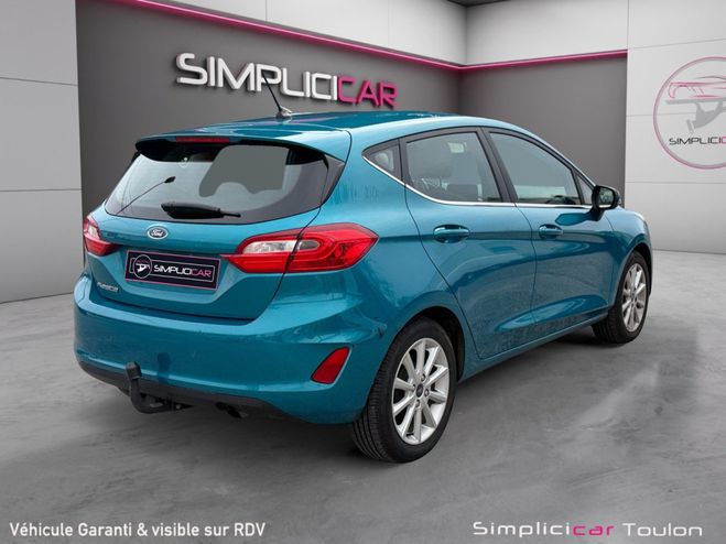 Ford Fiesta 1.0 EcoBoost 100 ch SS BVM6 Titanium - G Bleu de 2017