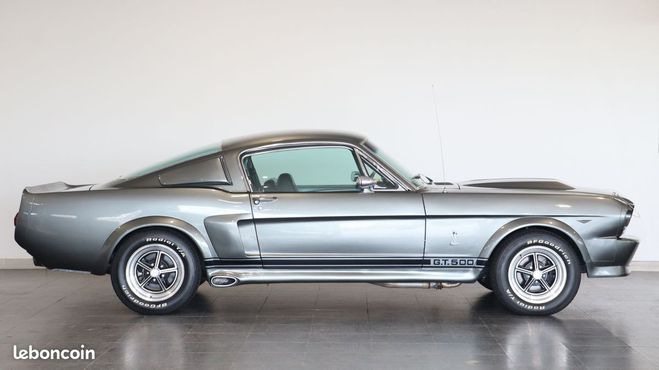 Ford Mustang fastback GT500 Eleanor Argent de 1965