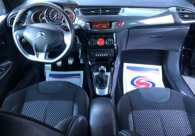 Citroen DS3 1.6 E-HDI110 AIRDREAM SPORT CHIC Noir de 2011