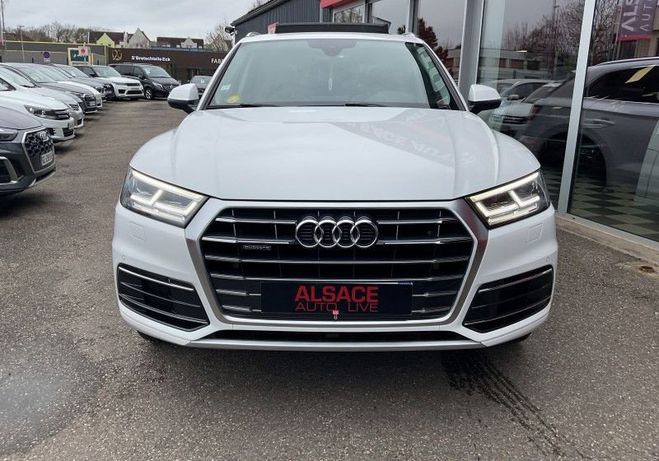 Audi Q5 2.0 TDI 190CH DESIGN LUXE QUATTRO S TRON Blanc de 2018