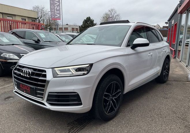 Audi Q5 2.0 TDI 190CH DESIGN LUXE QUATTRO S TRON Blanc de 2018
