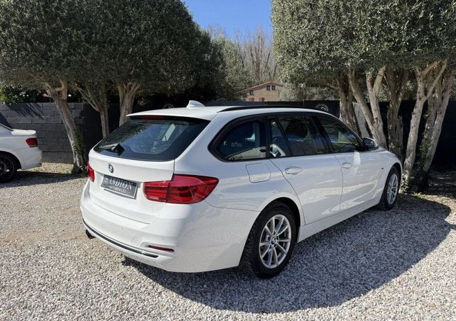 BMW Serie 3 TOURING (F31) 320DA XDRIVE 190CH SPORT Blanc de 2016