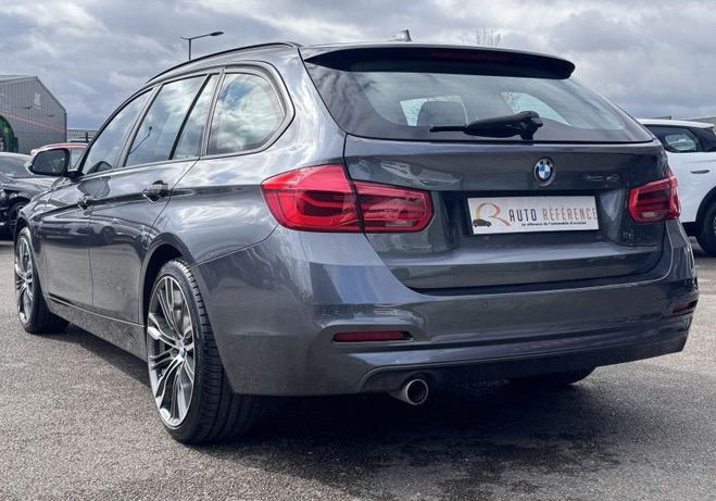 BMW Serie 3 (F30) 318D 136 CH LOUNGE HAYON ELEC GPS  Gris de 2018
