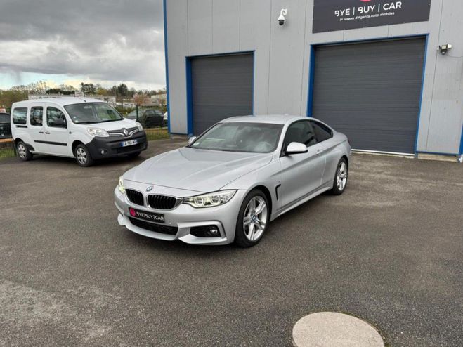 BMW Serie 4 420d 190CH Coup� BVA Pack M-Sport GARANT GRIS CLAIR de 2017