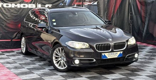 BMW Serie 5 TOURING (F11) 520DA 184CH LUXURY Gris de 2014