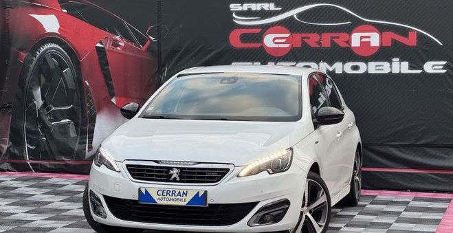 Peugeot 308 1.2 PURETECH 130CH GT LINE S&S 5P Blanc de 2016