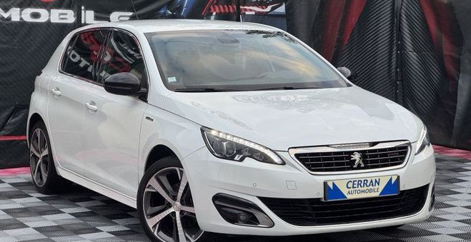 Peugeot 308 1.2 PURETECH 130CH GT LINE S&S 5P Blanc de 2016