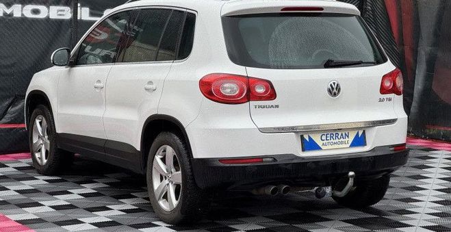 Volkswagen Tiguan 2.0 TSI 200CH CARAT 4MOTION TIPTRONIC Blanc de 2010