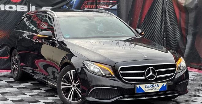 Mercedes Classe E BREAK 200 D 160CH AVANTGARDE LINE 9G-TRO Noir de 2019