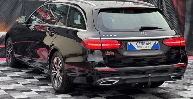 Mercedes Classe E BREAK 200 D 160CH AVANTGARDE LINE 9G-TRO Noir de 2019