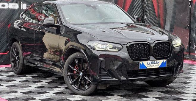 BMW X4 (G02) XDRIVE30D 286CH M SPORT Noir de 2022