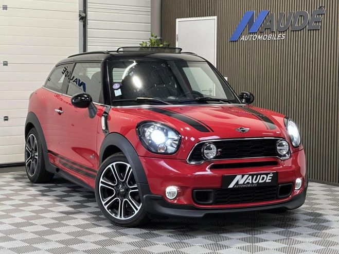 Mini Paceman S 1.6i 190 ch All4 pack JCW - suivi comp ROUGE CLAIR de 2014