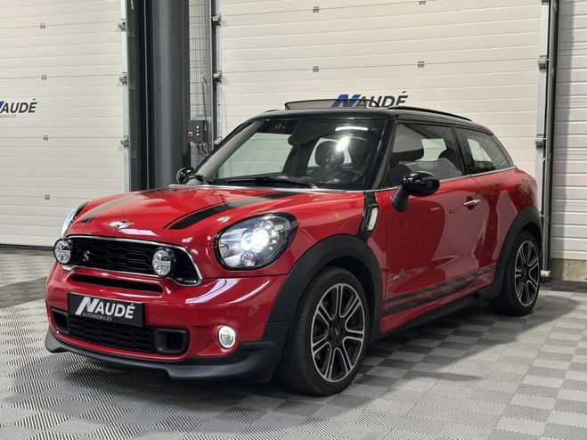 Mini Paceman S 1.6i 190 ch All4 pack JCW - suivi comp ROUGE CLAIR de 2014