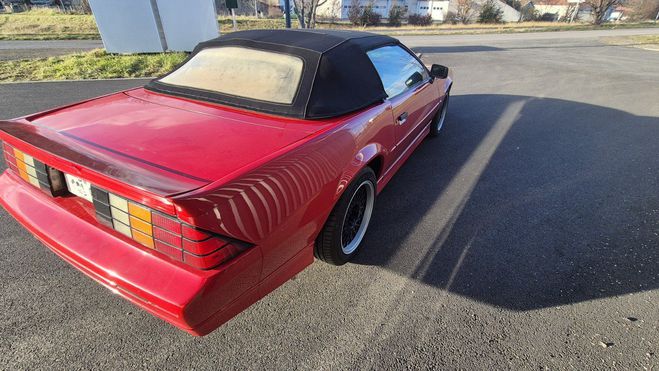 Chevrolet Camaro III V8 5.7L Boite Auto Z28 IROC.2 / 22 Rouge de 1991