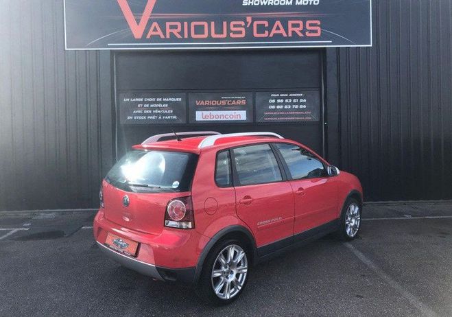 Volkswagen Polo 1.9 TDI 100CH cross 5p Rouge de 2007