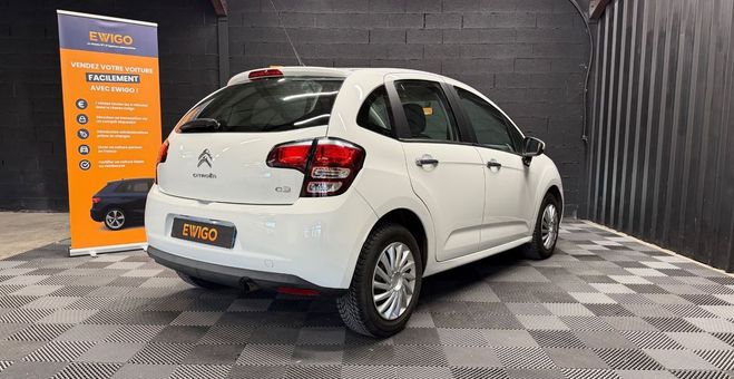 Citroen C3 generation-ii 1.0 vti 70 confort Blanc de 2014
