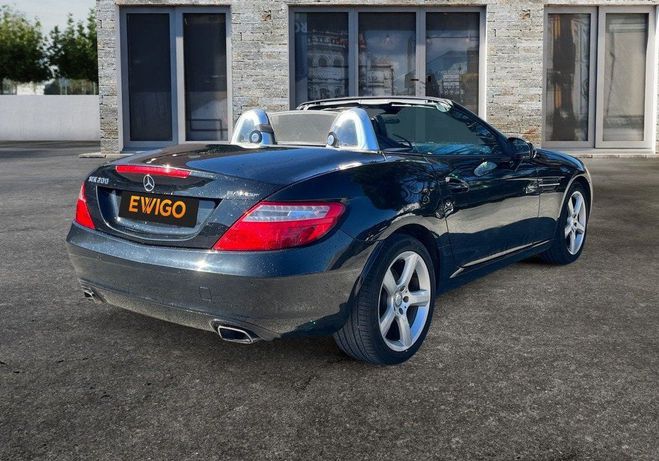 Mercedes Classe SLK Classe 1.8 200 kompressor 185 bva radar  Noir de 2012