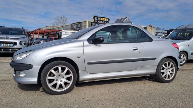 Peugeot 206 CC 2.0 i S16 136 cv GRIS de 2001