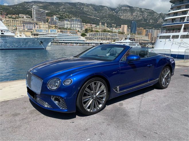 Bentley Continental GTC SPEED W12 BLEU de 2022