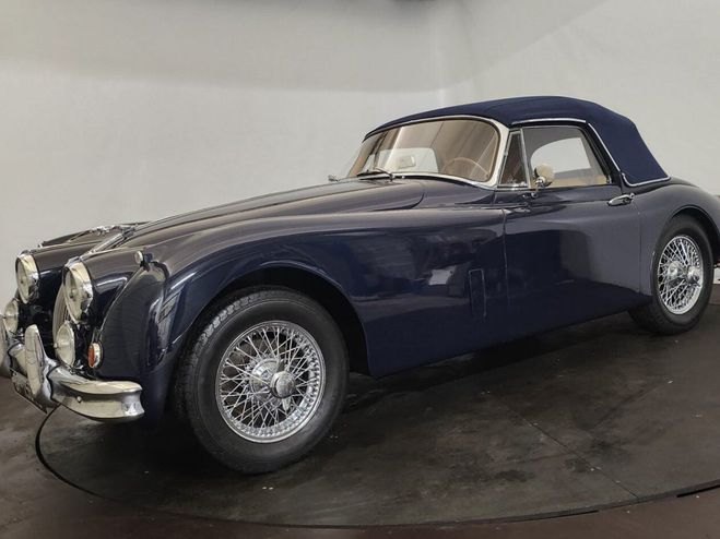 Jaguar XK 150 cabriolet Bleu de 1958