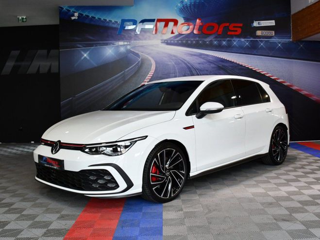 Volkswagen Golf 8 GTI 2.0 TSI 245 DSG GPS Virtual Car Pl Blanc Pure de 2020