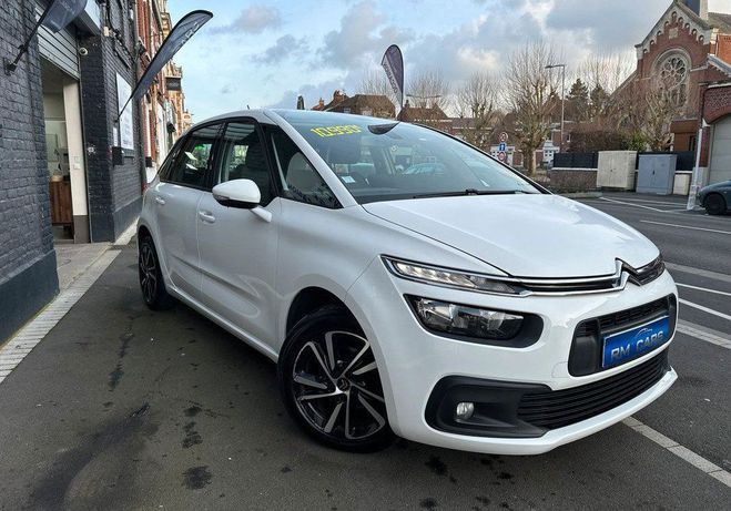 Citroen C4 SpaceTourer 1.5 BlueHDI 130ch EAT 8 Busi Blanc de 2020