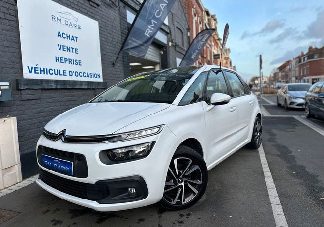 Citroen C4 SpaceTourer 1.5 BlueHDI 130ch EAT 8 Busi Blanc de 2020