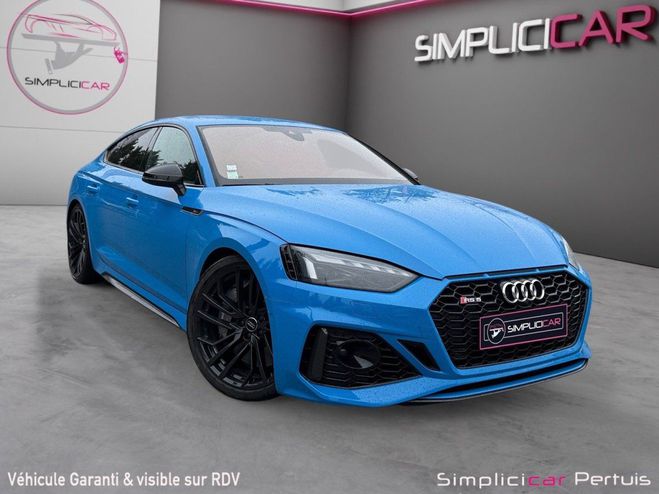 Audi RS5 V6 2.9 TFSI 450 ch Quattro Bleu de 2020